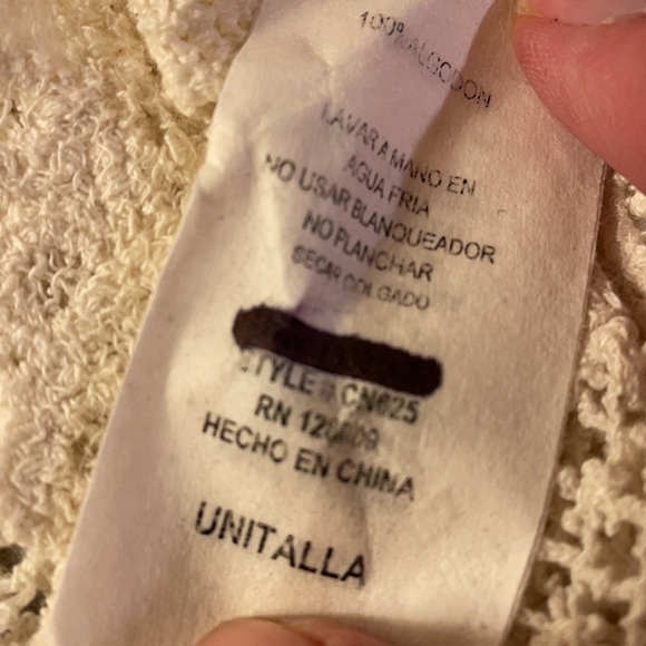 Shasta Cream In Color One Size Fits - Picture 4 of 8